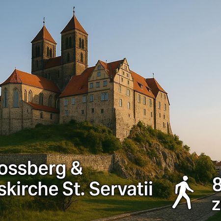 Harzer Fachwerkstube Quedlinburg Lejlighed Eksteriør billede